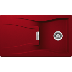Zlewozmywak Schock WATERFALL D 100 rouge Cristadur WYPRZEDAŻ!!